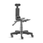 Cadeira Presidente PLUS BACK SYSTEM Baixa Costurada c/ Braços Reguláveis – Corino Preto 32974 PREMIUM OFFICE Móveis para Escritório Presidente 12