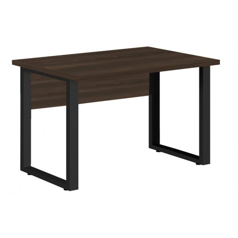 Mesa Escritório PÉ QUADRO – 1,20×0,60m – S/ Gavetas – MARSALA/PRETO – 25469 PREMIUM OFFICE Móveis para Escritório Linha 30 mm 2