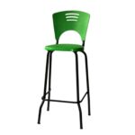 Banqueta Fixa Alta Piacere – Cor Verde – 34102 PREMIUM OFFICE Móveis para Escritório Banquetas 7
