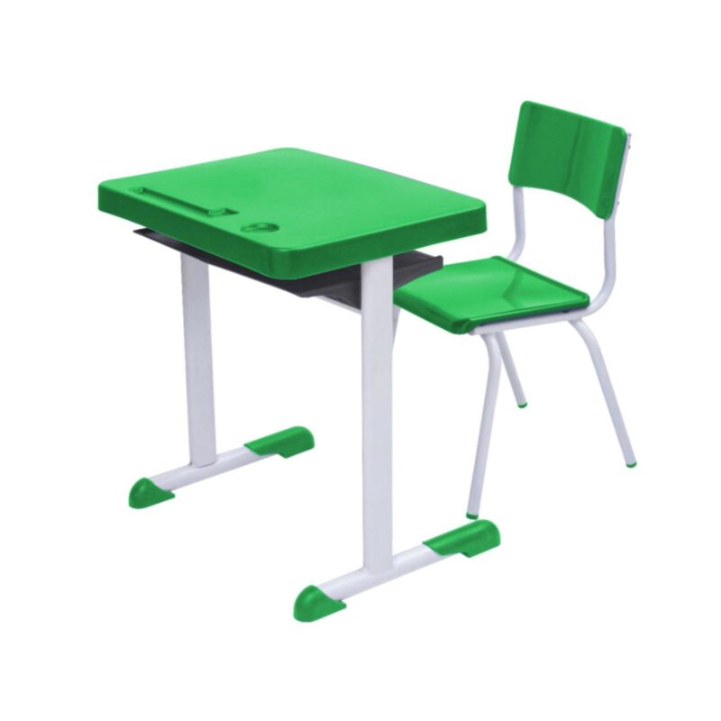 Kit Escolar Individual VERDE Mesa e Cadeira INFANTIL 03 a 06 Anos COR VERDE – 41088 PREMIUM OFFICE Móveis para Escritório Infantil 2