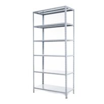 Estante de Aço com 06 Bandejas 40cm (22/18) – 1,98×0,92×0,40m – SA – 11031 PREMIUM OFFICE Móveis para Escritório Estante de Aço