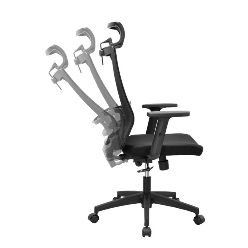 Cadeira para Escritório Presidente TELA VIENA – NR17 – Cor Preto – 30051 PREMIUM OFFICE Móveis para Escritório Cadeira de Tela 5