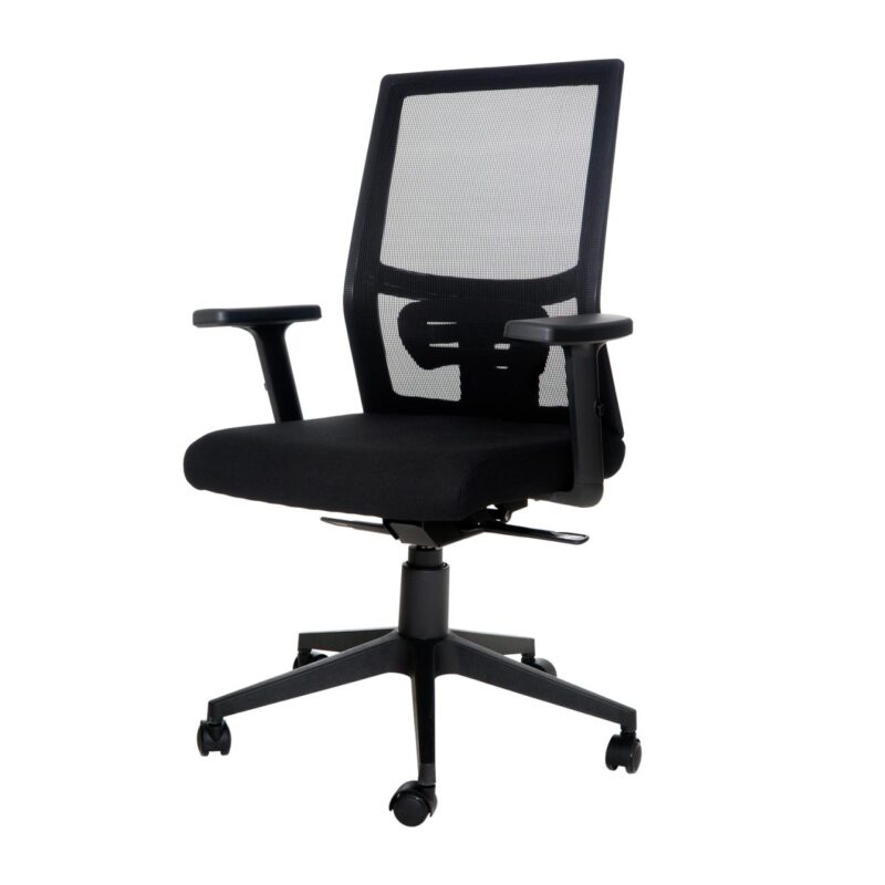 Cadeira de Escritório Diretor TELA Mesh KIEV – COR PRETO – 34006 PREMIUM OFFICE Móveis para Escritório Cadeira de Tela 2