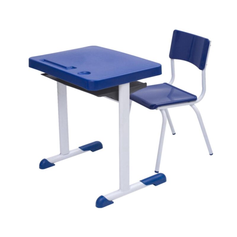 Kit Escolar Individual AZUL – (Mesa e Cadeira) – INFANTIL 03 a 06 Anos 41089 PREMIUM OFFICE Móveis para Escritório Infantil 2