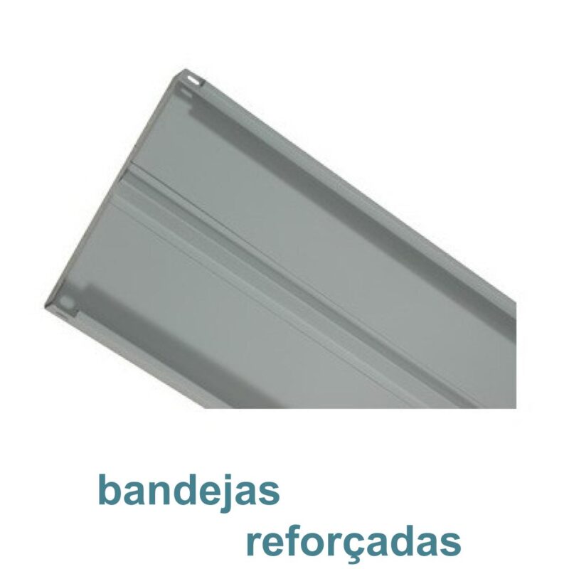 Armário de Aço PA-80 – 1,92×0,80×0,40m – CHAPA # 26 – PANDIN – CZ/CZ – 12002 . PREMIUM OFFICE Móveis para Escritório Armário de Aço 7