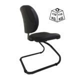 Cadeira Executiva LISA Base em “S” – Cor Preta 31013 PREMIUM OFFICE Móveis para Escritório Cadeiras Fixas 10