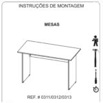 Mesa Escritório 1,70×0,70m – Sem Gavetas NOGAL SEVILHA/PRETO – 21474 PREMIUM OFFICE Móveis para Escritório Linha 40 mm 14