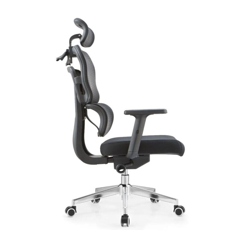 Cadeira de Escritório Presidente tela ARES Giratória – Cor Preto – PMD – 30063 PREMIUM OFFICE Móveis para Escritório Cadeira de Tela 3