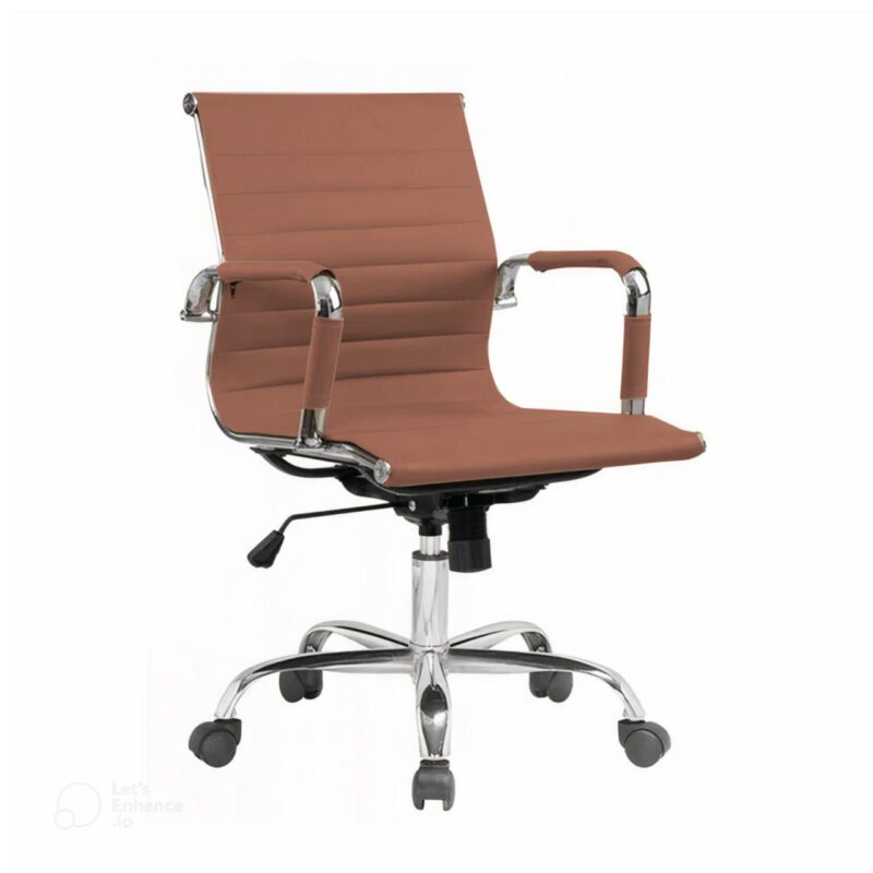 Cadeira DIRETOR Charles Eames Esteirinha – CARAMELO – 32883 PREMIUM OFFICE Móveis para Escritório Diretor 2