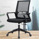 Cadeira de Escritório Diretor Tela MAYA c/ braço – Cor Preto – 34029 PREMIUM OFFICE Móveis para Escritório Cadeira de Tela 10