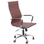 Cadeira PRESIDENTE Charles Eames Esteirinha – TERRACOTA – POLLO MÓVEIS – 32893 PREMIUM OFFICE Móveis para Escritório Presidente 10